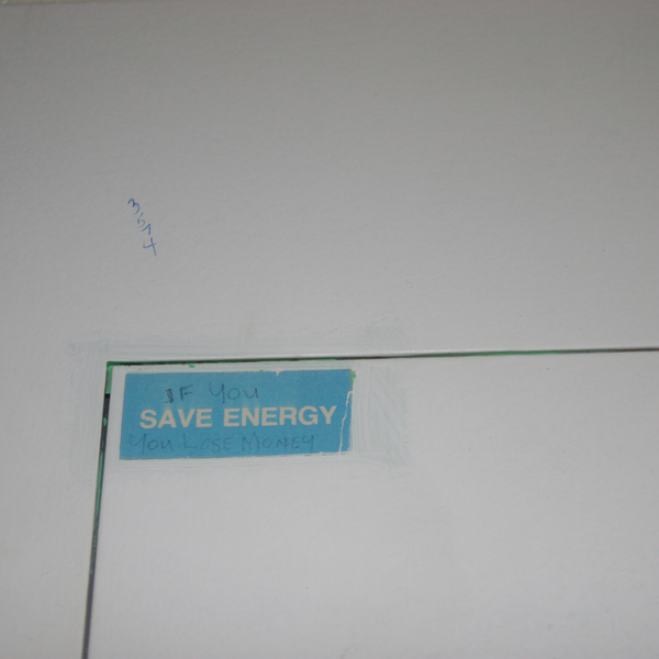 Save Energy Sticker