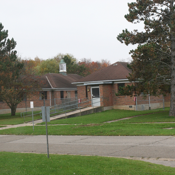 Cottages on the grounds of the Huronia Regional Centre